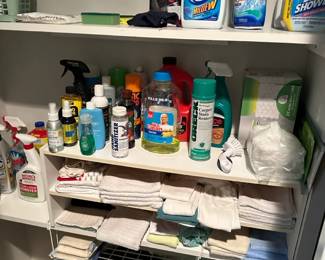 Cleaning supplies