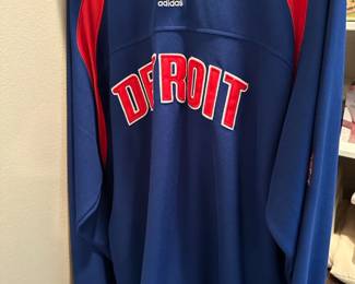 Detroit Piston's jersey