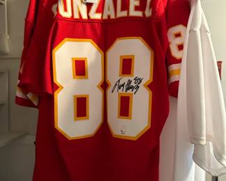 Vintage Gonzalez Signed Jersey