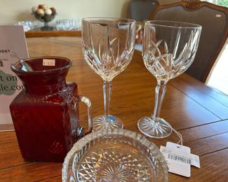 Waterford Marquis Wine Glass Pair