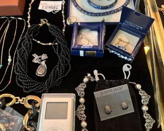 iPod Nano, Chilean Stones Jewelry Set, Judith Jack earrings
