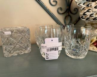Waterford Lismore Old Fashioned Glass Set
