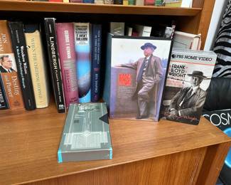 Books, Frank Lloyd videos