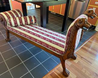 Clawed Foot Chaise Lounge