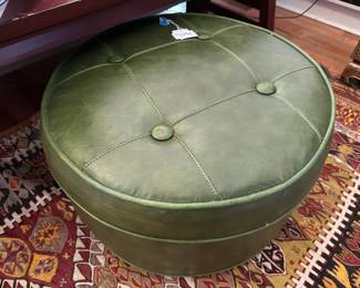 MCM Babcock Phillip Vinyl Ottoman