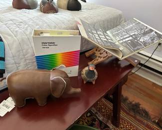 Zuny Leather Elephant Bookend, Herter's 1893 Series Drake Duck (A),  Herter's 1893 Series Drake Duck (B),  Herter's 1893 Series Drake Duck (C)