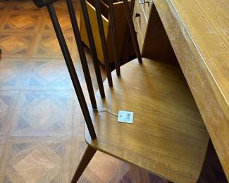 MCM Mobler Danish Chair, MCM Danish Møbler Teak Desk