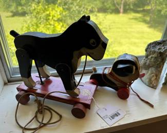 Vintage Franz Boston Terrier Toy