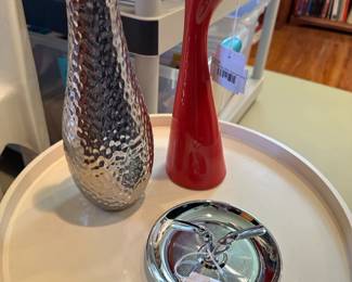 MCM Chrome Pelican Ashtray