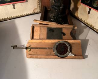 Antique Magic Lantern Set- Made in Germany