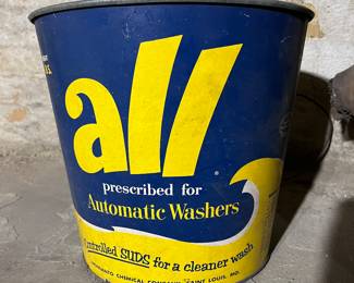 Vintage All Detergent Tin/Can