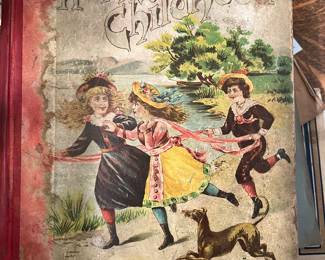 1893 Happy Childhood Original Stories, Poems and Pictures