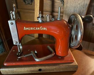 Vintage American Girl Sewing Machine
