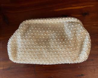 1950s Corde Bead Clutch