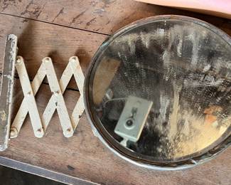 Antique Shaving Mirror