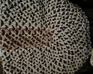 Vintage Braided Rug
