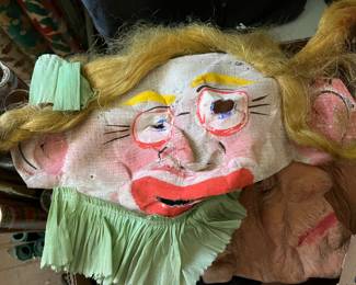 Vintage Halloween masks