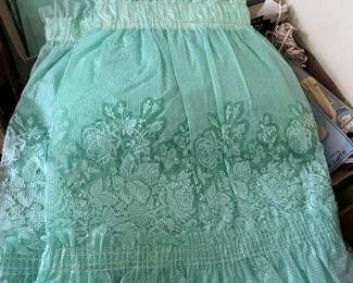 MCM Green Plastic Curtains