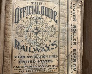 August 1951 The Official Guide Standard Time of the Railways