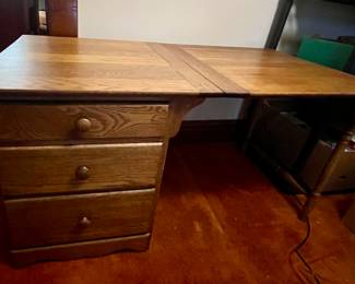 Antique Larkin Sewing Gate leg Table