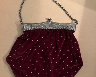 Antique Velvet purse
