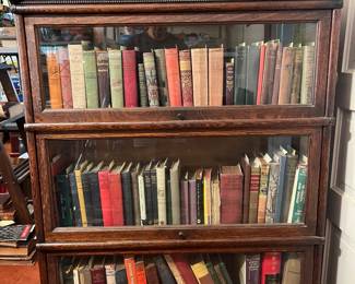 Beautiful Antique 3-stack Barrister Bookcase