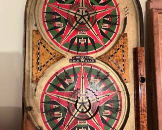 Antique Lindstrom’s  Gold Star Toy Pinball Machine