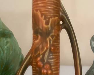 Vintage Roseville bud vase