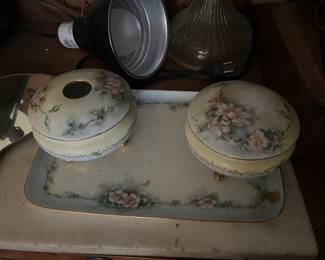 Antique Dresser Set