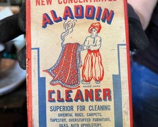 Vintage Aladdin Cleaner box