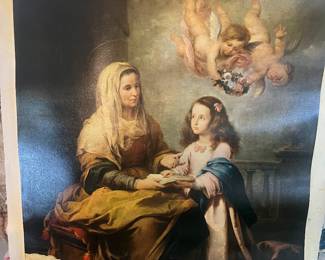 Santa Ana y La Virgen oil painting - Murillo