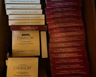 Longaberger Christmas Ornaments