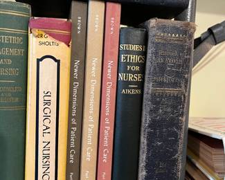 Old nursing books