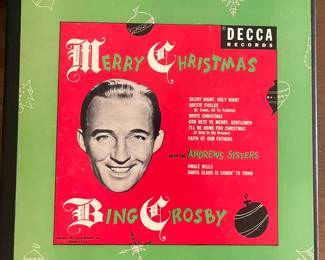 Vintage 1951 Bing Crosby Christmas Album