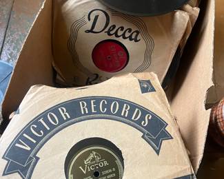 Old Victor and Decco Records