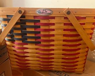 Longaberger 25th Anniversary Collector’s Club Edition Basket