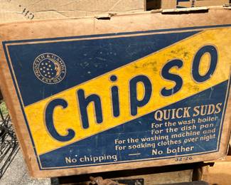 Vibtage Chipso Detergent Box
