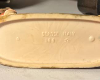 FONTANINI ITALY Boy Girl Seesaw , Leapfrog DEPOSE Figurine