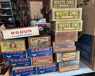 Vintage Cigar Boxes