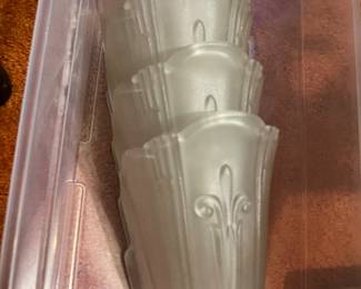 Beautiful Antique Art Deco Sconce Shades