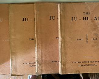 Central Junior High School, Elkhart, IN, The Ju-Hi-An  1942-43, 1943-44, 1944-45, 1945-46