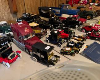 Collection of Toy and Remote Control Tractors & Cars