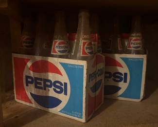 Vintage Pepsi Bottles