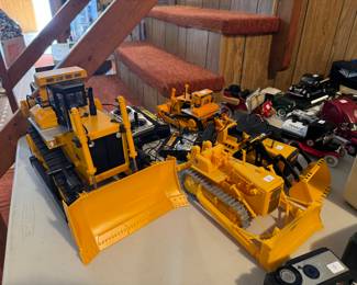 Collection of Toy and Remote Control Tractors & Cars