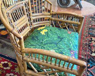 Gorgeous Bamboo armchairs (set of 2)