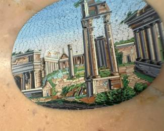 Detailing of tiny micromosaic 