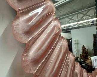 Detail of stunning Venetian glass mirrors