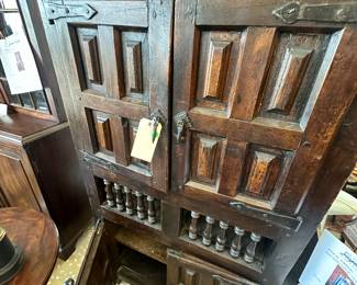 18th Century Spanish Oak Cupboard