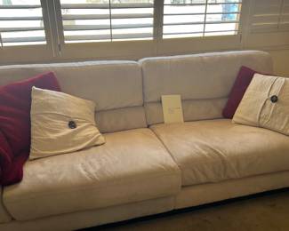 Natuzzi Microfiber Sofa