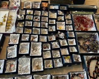 So much jewelry will be brought in the morning of the sale!